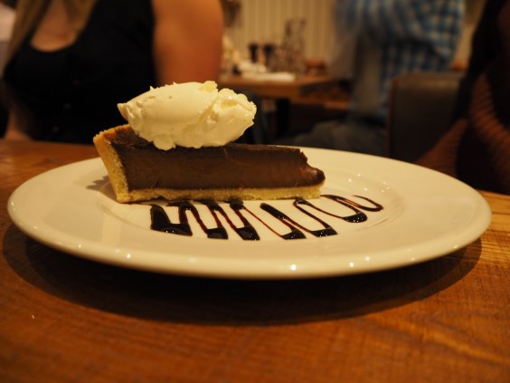 Chocolate tart of heaven and destiny