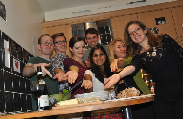 The Weekend of Food party, celebrating the cheese board