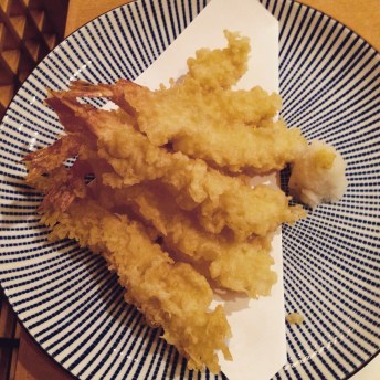 Prawn tempura