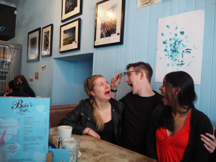 Too much joy at the Hollandaise!