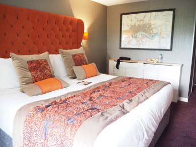 The biggest bed I've ever slept in!