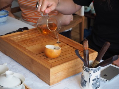 Never drink the first steeping