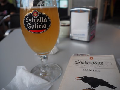 I'm not being pretentious. I have tickets for Hamlet at the Barbican next week and need to study...