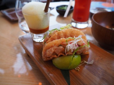 Dip, stylized like Tia Maria