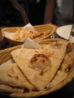 Garlicky, garlicky naan