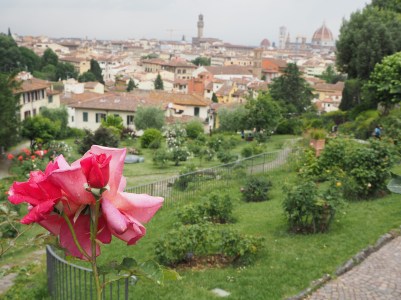 View of Florence from the Giardino delle rose